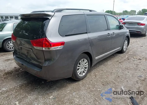 2012 Toyota Sienna Xle V6 8 Passenger из США, поврежденный, VIN 5TDYK3DC0CS199104
